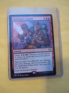 ALCHEMIST'S GAMBIT Crimson Vow VOW Magic MTG - Picture 1 of 2