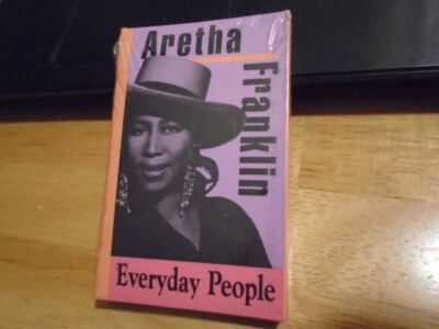 SEALED RARE OOP Aretha Franklin CASSETTE TAPE Everyday People sly & family stone Foto 1 de 2