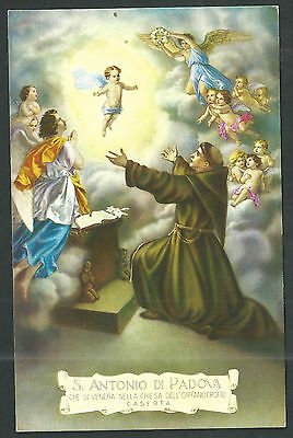 Postal De San Antonio De Padua Andachtsbild Santino Holy Card Santini • 4€