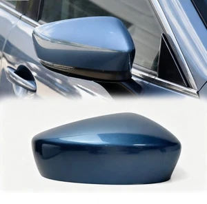 Blue Right Driver Side Car Rearview Mirror Cap Cover For Mazda 6 2017-2019 - Picture 1 of 5