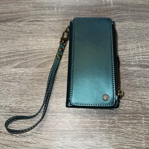 Compatible with iPhone 12 Pro/12Case Wallet with RFID Blocking Card Holder ... - Zdjęcie 1 z 6