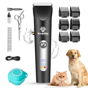 Grooming Kit for Dogs at Home - Rechargeable Low Noise Cat & Dog Clippers for... - Picture 1 of 9