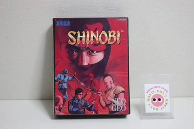 SHINOBI NEO GEO Arcade Version Port AES Ninja Neo Geo ROM with Box From Japan - Image 1 of 4
