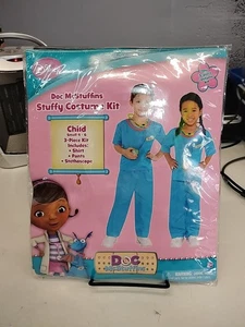Kinder Doc McStuffins Kostüm Peelings Zubehör Set Verkleiden Kind klein 4-6 neu - Bild 1 von 4
