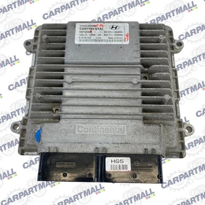Módulo de control informático Hyundai Sonata 2013 2014 motor 2,4 L AT ECU 39111-2G663 Foto 1 de 4