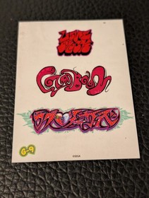 Jet Set Radio Graffiti Insert Sega Dreamcast Trading Cards #G-9 Limited Run Game