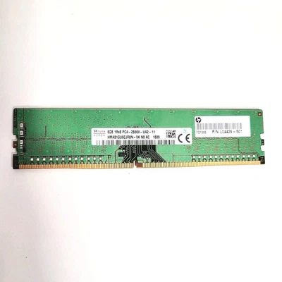 Genuine HP 8GB 2666MHz PC4-21300 UDimm Memory Module L04429-501 - Image 1 of 4