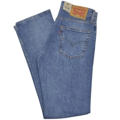 Nuevos pantalones de mezclilla elásticos ajustados rectos para hombre Levis 513 tallas de 28-38 Foto 1 de 3