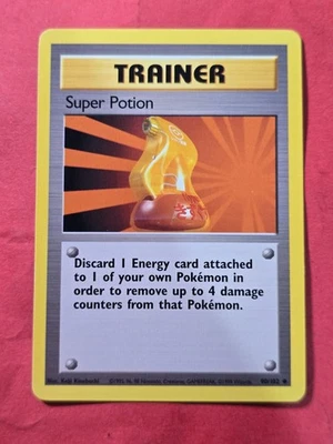 1999 Pokemon Base Unlimited #90 Super Potion, UC, NF/H, cd1 - Image 1 of 3