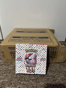 Pokemon TCG 151 Booster Box Sealed Japanese Sv2a CASE FRESH - Picture 1 of 1