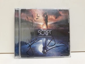 The Script CD Sunsets & Full Moons Signed by Band Case Broken - Picture 1 of 6