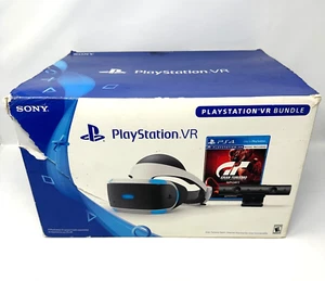 Sony Playstation VR Gran Turismo Sport Bundle Black/White Virtual Reality Game - Picture 1 of 13