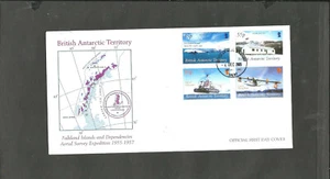 BRITISH ANTARCTIC TERRITORY, YV # 399/02, FDC, EXPEDITION 1977 - Picture 1 of 1