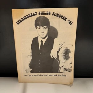 The Beatles Vintage Strawberry Fields Forever Fanzine Newsletter Issue #41 - Picture 1 of 3