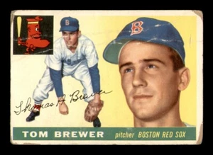 1955 Topps Set Break # 83 Tom Brewer LOW GRADE *OBGcards* - Picture 1 of 2