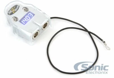 Stinger SHT301 Battery Terminal w/ 1/0 or 4 GA Outputs and Digital Volt Meter - Image 1 of 2