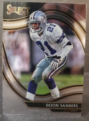 2020 Select Deion Sanders Field Level - Dallas Cowboys - Image 1 of 2