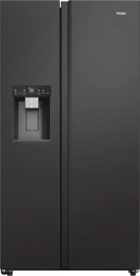 Frigorifero Americano Side by Side 601 lt Cl E No Frost Nero HSW59F18EIPT Haier - Immagine 1 di 4