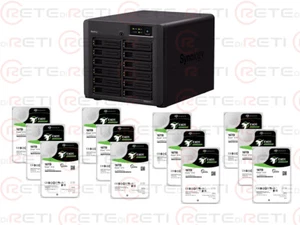 € 4950+IVA SYNOLOGY DiskStation DS2411+ 192TB(12x16TB EXOS X18) 2xGbE 12-Bay NAS - Bild 1 von 1