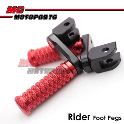 1.5 Inch Riser M-GRIP Rider Footpegs Kit For Ducati Monster 900 Diavel Carbon Foto 1 de 4