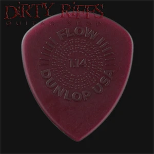 Selecciones de guitarra Dunlop Flow estándar púas 1,14 mm - paquetes de 1 a 24 selecciones - Imagen 1 de 1