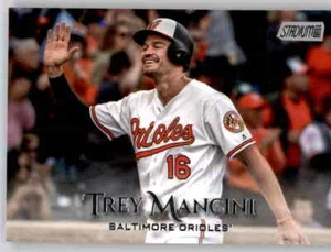 2019 Stadium Club Trey Mancini Base Card MLB PWE Orioles #32 - Picture 1 of 2