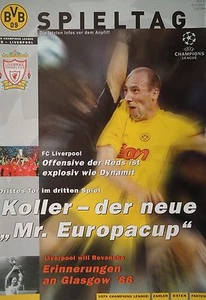Programm UEFA Champions League 2001/02 Borussia Dortmund - Liverpool FC - Picture 1 of 1
