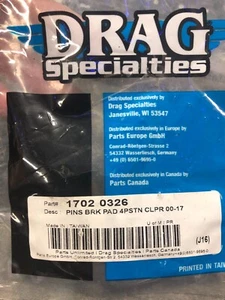 Drag Specialties - 1702-0326 - Brake Pad Pin, Front/Rear - Foto 1 di 2