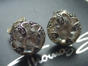 Thomas Sabo Lotus earrings RRP £119 : NEW & GENUINE - Picture 1 of 17