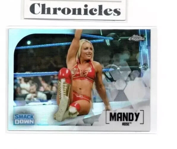 Mandy Rose 2020 Topps Chrome WWE - Refractor #42 - Image 1 of 1