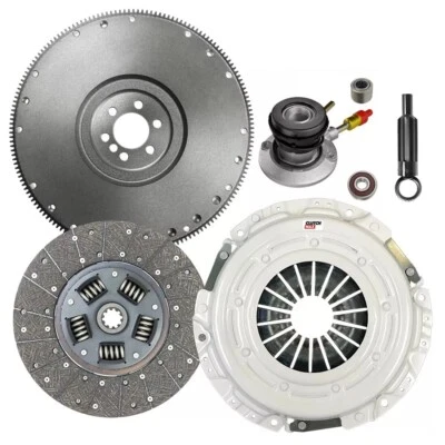 STAGE 1 CLUTCH KIT with SLAVE+FLYWHEEL for 1997 1998 1999 2000 ISUZU HOMBRE 4.3L - Image 1 of 4