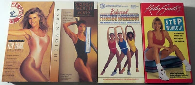 Lot of [14] 1980s/1990s VHS workout tapes Richard Simmons Jane Fonda BodyShaping - Image 1 of 4