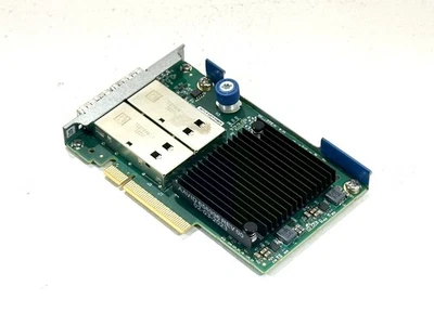 Adaptador de red HPE 547FLR doble puerto 50 GbE QSFP PCIe P/N: 879667-001 probado Foto 1 de 4