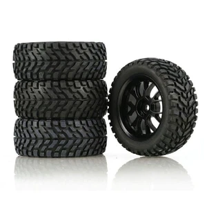 RC Car Repair Wheels Tires For HSP Wltoys 144001 1:14 1:16 1:18 RC Buggy Car - Picture 1 of 11