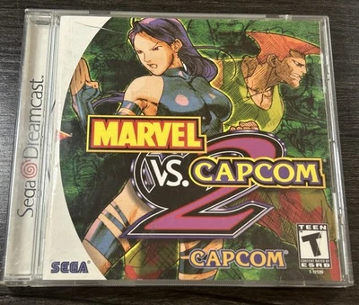 Marvel vs Capcom 2 Sega Dreamcast CIB W/Registration Card *SEE PICTURES* - Image 1 of 4