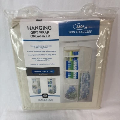 Colgante Regalo Envoltura Organizador Juguetes Paraguas Accesorio Almacenamiento Ahorro de Espacio Armario Foto 1 de 4