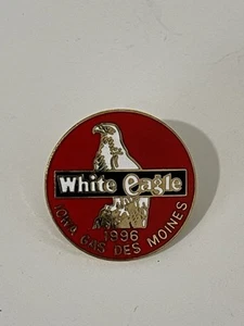 Iowa Gas 1996 Pin White Eagle- Des Moines, Iowa - Foto 1 di 3