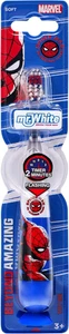 Mr. White Spiderman, Alimentato a Batteria, Spazzolino Luminoso Da Denti, Manual - Foto 1 di 12