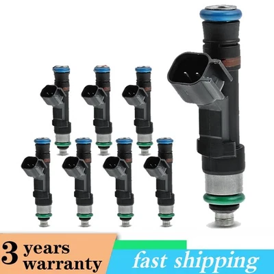 8x Inyector de combustible para Ford E-150 E-250 E-350 Super Duty 2009 2010 2011-2016 5,4 L Foto 1 de 4