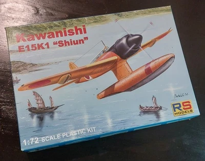RS MODELS 92075 Kawanishi E15K1 "Shiun" - kit 1/72 NUOVO SIGILLATO - Immagine 1 di 4