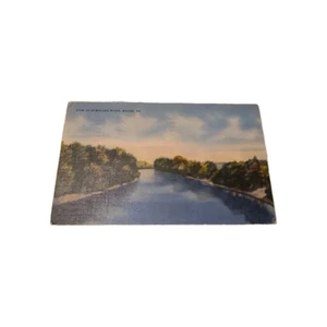 Postcard View of Ocmulgee River Macon Georgia - Picture 1 of 2