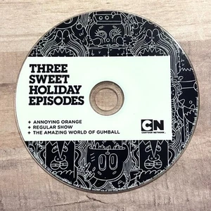 RARE Cartoon Network 2012 “Three Sweet Holiday Episodes” Promo Screener DVD - Picture 1 of 7