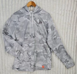Sport-Tek Grey Power-Pole Long Sleeve Activewear 100% Polyester Pullover Shirt L - Picture 1 of 6