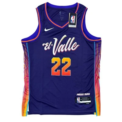 Camiseta deportiva de baloncesto Nike Deandre Ayton Phoenix Suns City Edition talla L DX8516-536 Foto 1 de 2