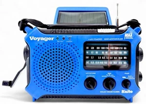 NEW Kaito Voyager KA500L Solar NOHA/ AM/FM/SW Radio w/ USB Power Upgraded Model! - Picture 1 of 6