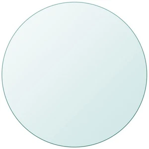 vidaXL Tablero de mesa de cristal templado redondo 400 mm - Imagen 1 de 4