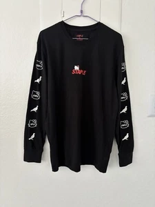 Staple Pigeon X Hello Kitty Long Sleeve Tee Black Medium - Picture 1 of 5