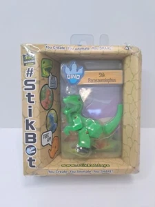STIKBOT DINO Stik Parasaurolophus- NIB- Green - Picture 1 of 7
