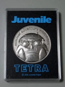 Juvenile Tetra Robot Movie Medal Coin 2000 Toho Takashi Yamazaki Robot Very Rare - Picture 1 of 20