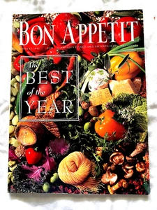 Bon Appétit Magazine January 1993 1990's Lifestyle Cooking Recipes Ads Vintage - Picture 1 of 2